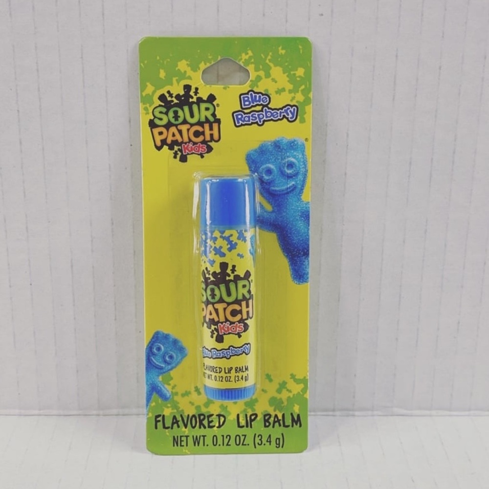 Sour Patch Kids Blue Raspberry flavored lip balm